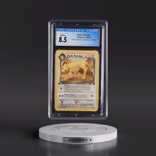 2000 Team Rocket #42/82 Dark Persian - 1st Edition 1st Edition (CGC 8.5 NM-MT+)