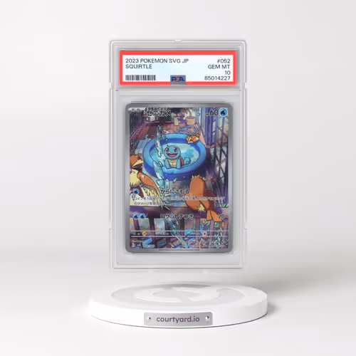 2023 Pokémon Svg-Venusaur & Charizard & Blastoise Special Deck Set EX #052 Squirtle (PSA 10 GEM MINT
