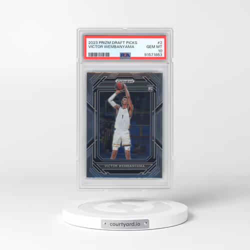 2023 Panini Prizm Draft Picks #2 Victor Wembanyama (PSA 10 GEM MINT)