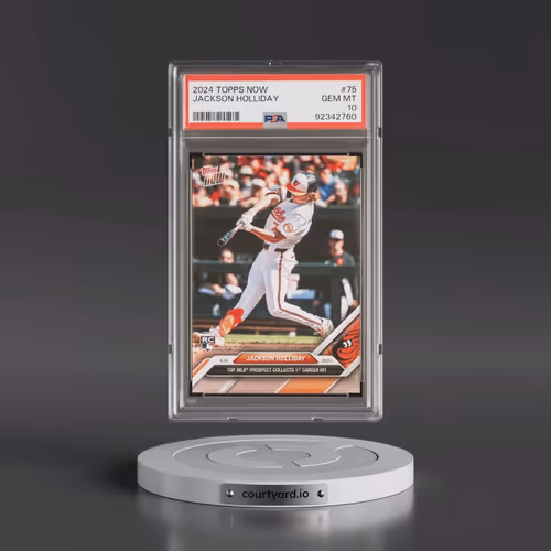 2024 Topps Now #75 Jackson Holliday (PSA 10 GEM MINT)
