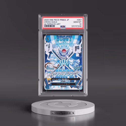 2025 One Piece Japanese PRB02-Premium Booster -One Piece Card the Best- Vol.2 #057 Cross Guild - Alt