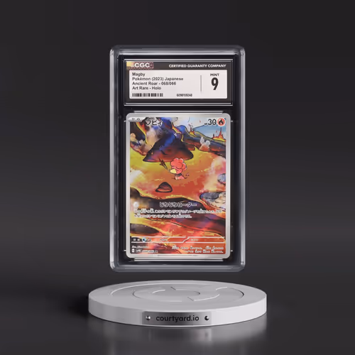 2023 Pokémon Sv4k-Ancient Roar #068 Magby - Art Rare (CGC 9 MINT)