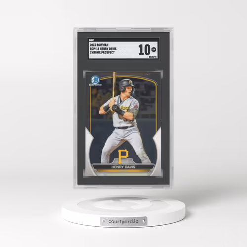 2023 Bowman #BCP-14 Henry Davis - Chrome Prospect (SGC 10 GEM MINT)