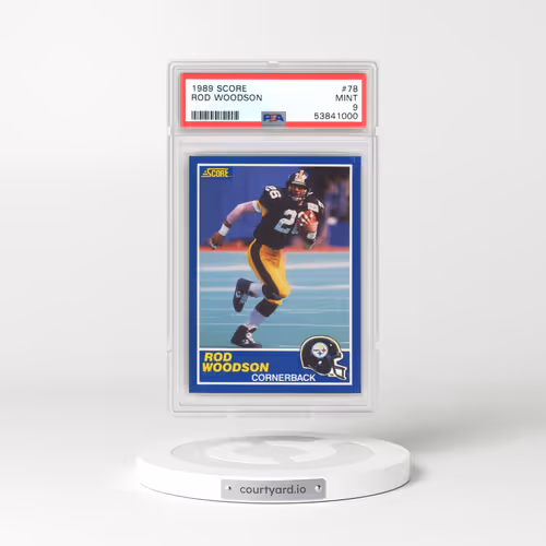 1989 Score #78 Rod Woodson (PSA 9 MINT)