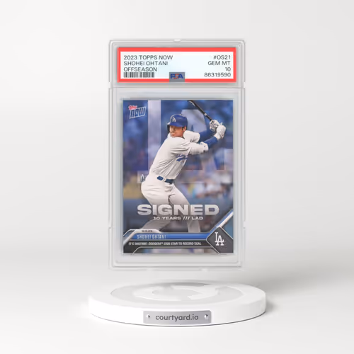 2023 Topps Now Offseason #OS21 Shohei Ohtani (PSA 10 GEM MINT)