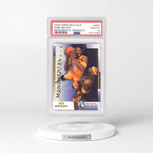 2003 Upper Deck MVP Monumental Moments #MM1 Kobe Bryant (PSA 10 GEM MINT)