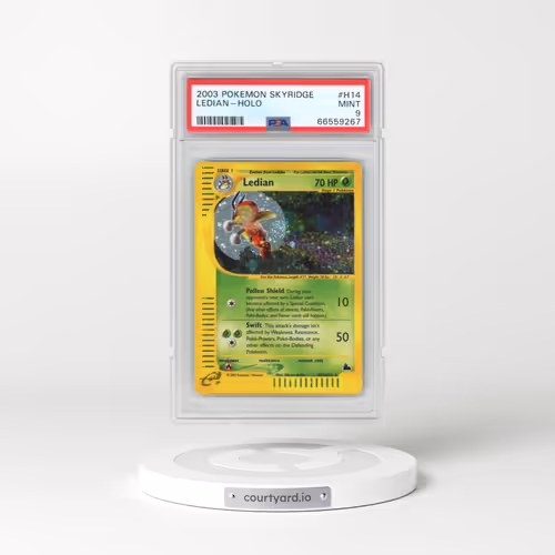 2003 Pokémon Skyridge #H14 Ledian - Holo (PSA 9 MINT)