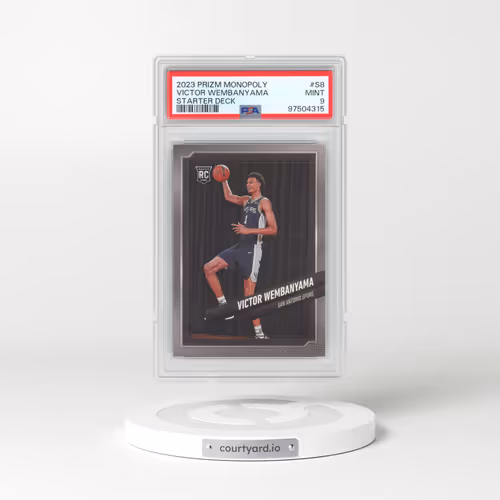 2023 Panini Prizm Monopoly Starter Deck #S8 Victor Wembanyama (PSA 9 MINT)