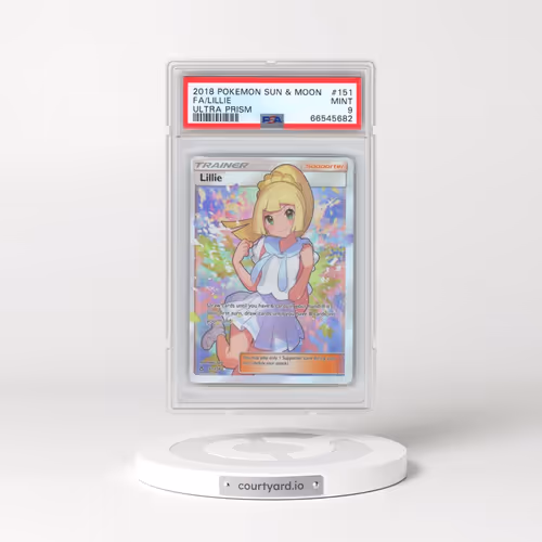 2018 Pokémon Sun & Moon Ultra Prism #151 Lillie - Full Art (PSA 9 MINT)