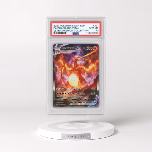 2022 Pokémon Swsh Black Star Promo #261 Charizard Vmax - Full Art Sword & Shield Ultra-Premium Colle
