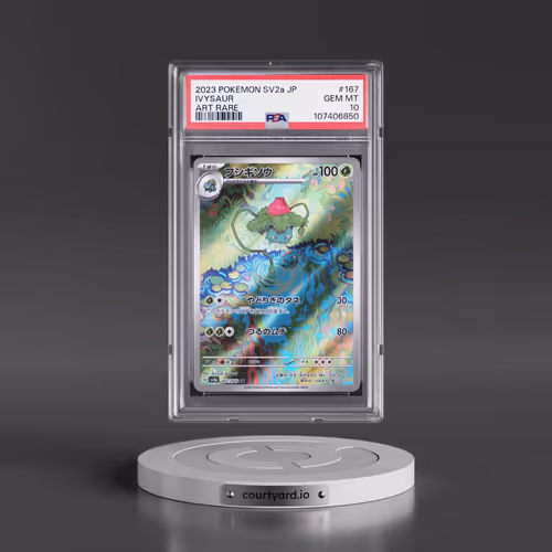 2023 Pokémon Sv2a-Pokemon 151 #167 Ivysaur - Art Rare (PSA 10 GEM MINT)