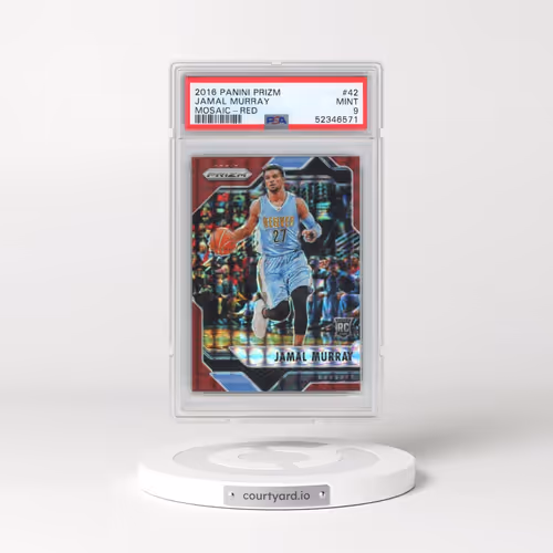 2016 Panini Prizm Mosaic #42 Jamal Murray - Red (PSA 9 MINT)