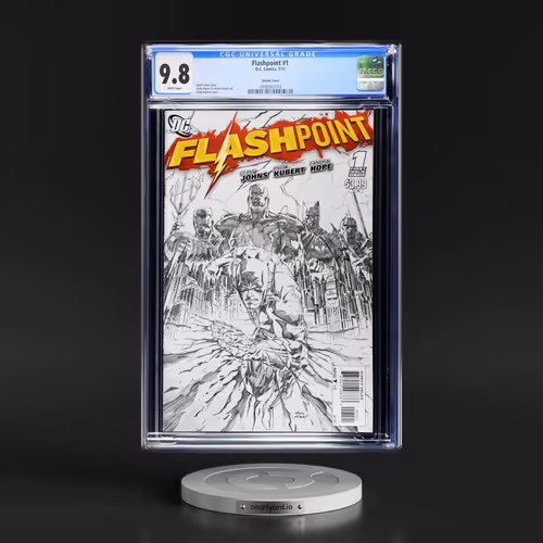 Flashpoint #1 CGC 9.8 White Pages (DC Comics, 7/11)
