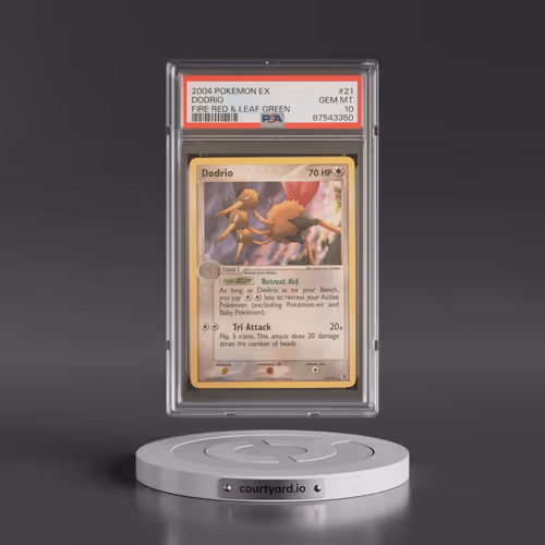 2004 Pokémon EX Fire Red & Leaf Green #21 Dodrio (PSA 10 GEM MINT)