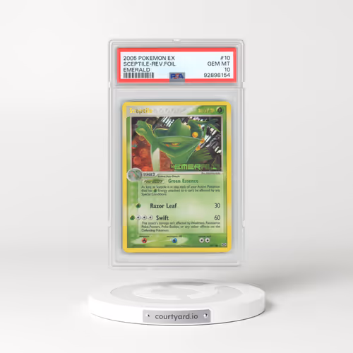 2005 Pokémon EX Emerald #10 Sceptile - Reverse Foil (PSA 10 GEM MINT)