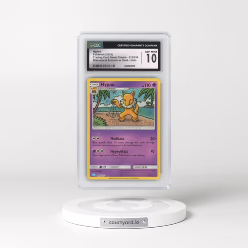 2023 Trading Card Game Classic - CLV, CLC, CLB #012/034 Hypno - Blastoise & Suicune ex Deck - CL