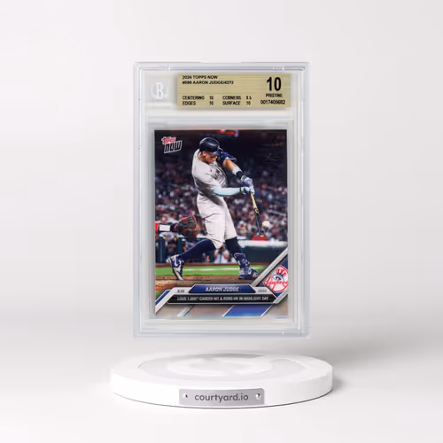 2024 Topps Now #599 Aaron Judge/4272* (BGS 10 PRISTINE)
