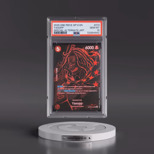 2025 One Piece OP12-Legacy of the Master #013 Yasopp - Special Alternate Art (PSA 10 GEM MINT)
