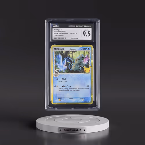 2017 Black Star Promos - Sword & Shield #SWSH136 Mimikyu ´ - Celebrations (Holo) (CGC 9.5 MINT+)