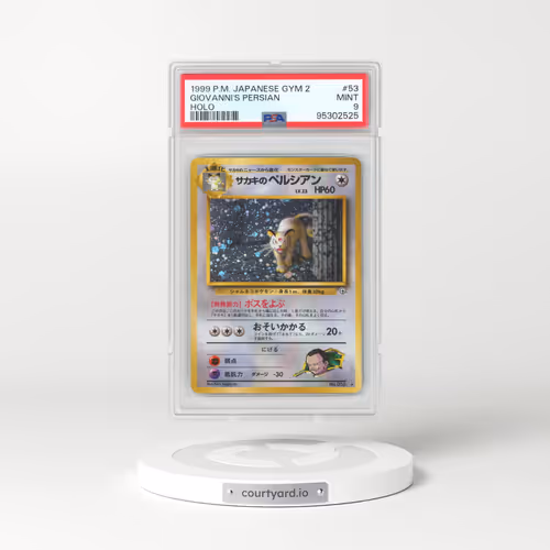 1999 Pokémon Gym 2 #53 Giovanni's Persian - Holo (PSA 9 MINT)
