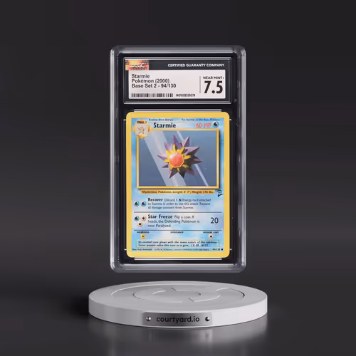 2000 Base Set 2 #94/130 Starmie (CGC 7.5 NM+)