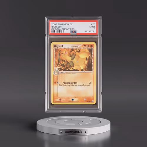 2006 Pokémon EX Dragon Frontiers #26 Bayleef (PSA 9 MINT)