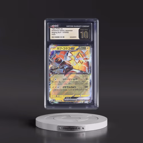 2023 Raging Surf #019/062 Tapu Koko ex - Holo (CGC 10 PRISTINE)