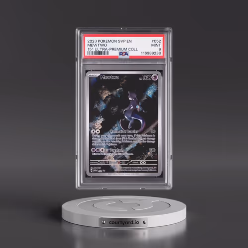 2023 Pokémon Svp EN-SV Black Star Promo #052 Mewtwo - 151 Ultra-Premium Collection (PSA 9 MINT)