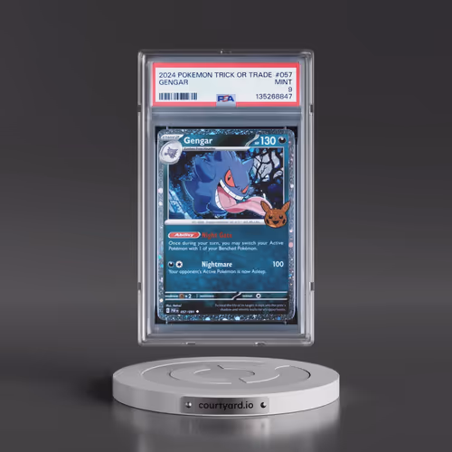 2024 Pokémon Trick or Trade #057 Gengar (PSA 9 MINT)
