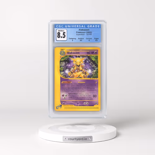 2002 Expedition #33/165 Alakazam (CGC 8.5 NM-MT+)