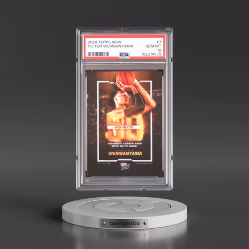 2024 Topps Now #7 Victor Wembanyama (PSA 10 GEM MINT)