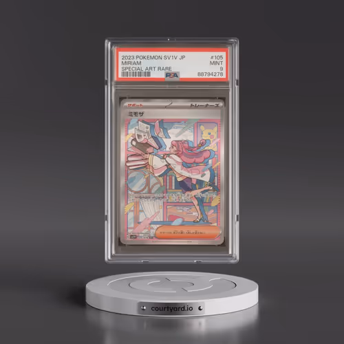 2023 Pokémon Sv1v-Violet EX #105 Miriam - Special Art Rare (PSA 9 MINT)