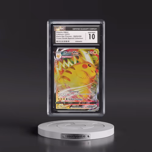 2017 Black Star Promos - Sword & Shield #SWSH286 Pikachu VMAX - Crown Zenith Special Collection (Hol
