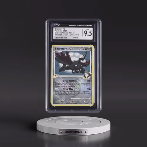 2009 Supreme Victors #83/147 Skarmory FB - Pokémon League Crosshatch Holo (Cross. Holo) (CGC 9.5 MIN