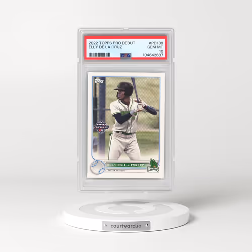 2022 Topps Pro Debut #PD189 Elly de La Cruz (PSA 10 GEM MINT)