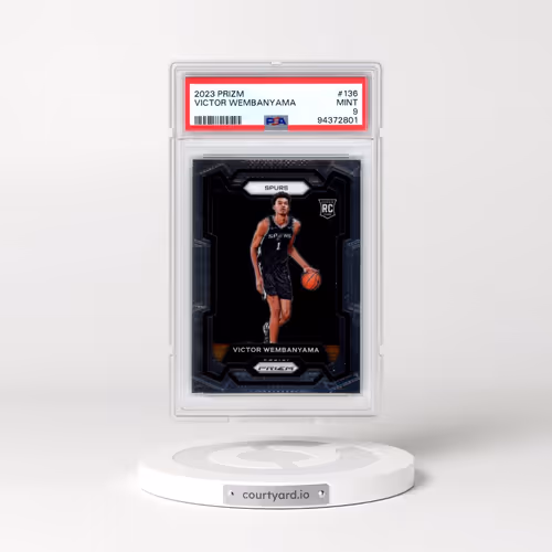 2023 Panini Prizm #136 Victor Wembanyama (PSA 9 MINT)