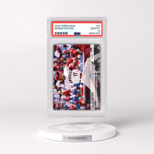 2018 Topps Now #53 Shohei Ohtani (PSA 10 GEM MINT)