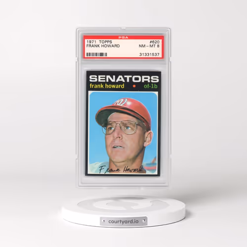 1971 Topps #620 Frank Howard (PSA 8 NM-MT)
