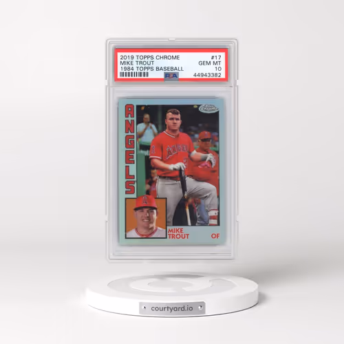 2019 Topps Chrome 1984 Topps Baseball #17 Mike Trout (PSA 10 GEM MINT)