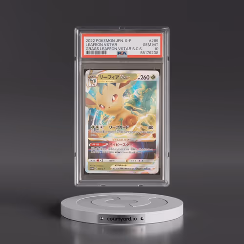 2022 Pokémon S Promo #269 Leafeon Vstar - Grass Leafeon Vstar Special Card Set (PSA 10 GEM MINT)