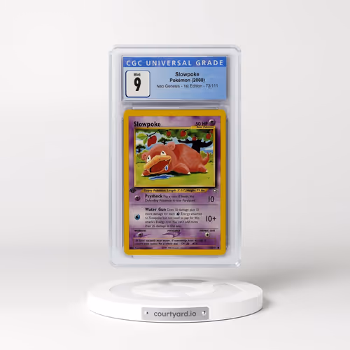 2000 Neo Genesis #73/111 Slowpoke - 1st Edition (CGC 9 MINT)