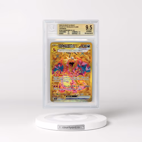 2023 Ruler of the Black Flame #139 Charizard ex - Ultra Rare (BGS 9.5 GEM MINT)