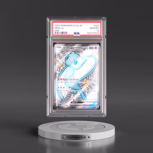 2023 Pokémon Sv4a-Shiny Treasure EX #327 Mew EX - Holo Ssr (PSA 10 GEM MINT)