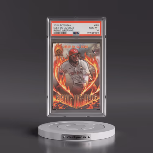 2024 Bowman Rising Infernos #RI1 Elly de La Cruz (PSA 10 GEM MINT)