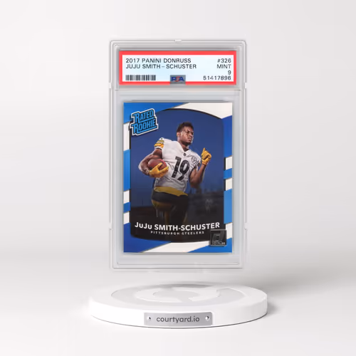 2017 Panini Donruss #326 Juju Smith-Schuster (PSA 9 MINT)
