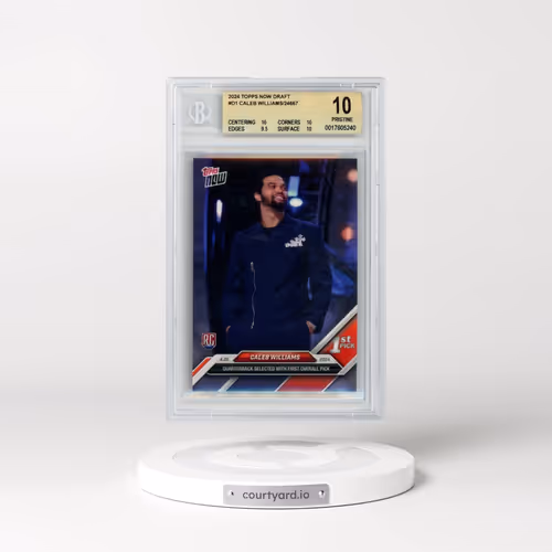 2024 Topps Now #D1 Caleb Williams (BGS 10 PRISTINE)
