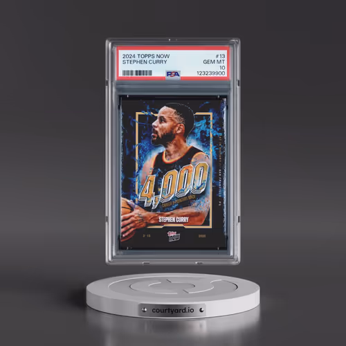 2024 Topps Now #13 Stephen Curry (PSA 10 GEM MINT)