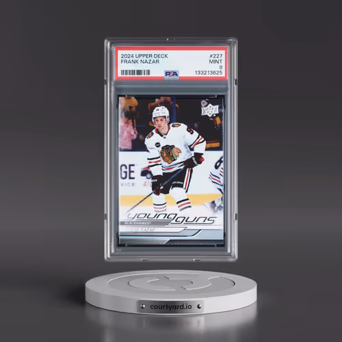 2024 Upper Deck #227 Frank Nazar (PSA 9 MINT)