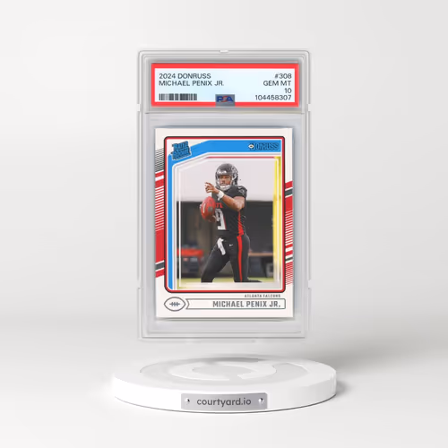 2024 Panini Donruss #308 Michael Penix Jr. (PSA 10 GEM MINT)