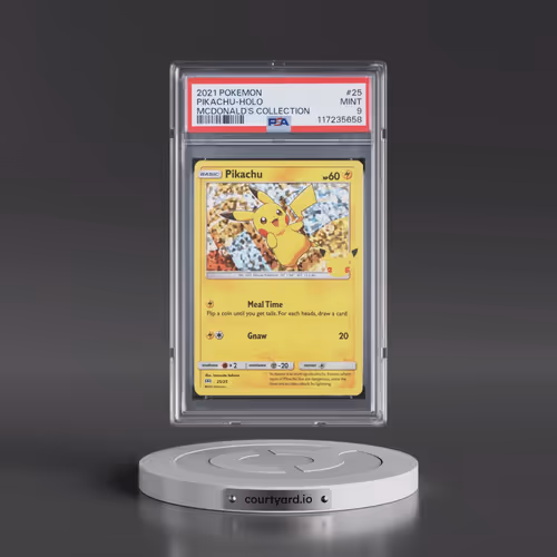 2021 Pokémon Mcdonald's Collection #25 Pikachu - Holo (PSA 9 MINT)